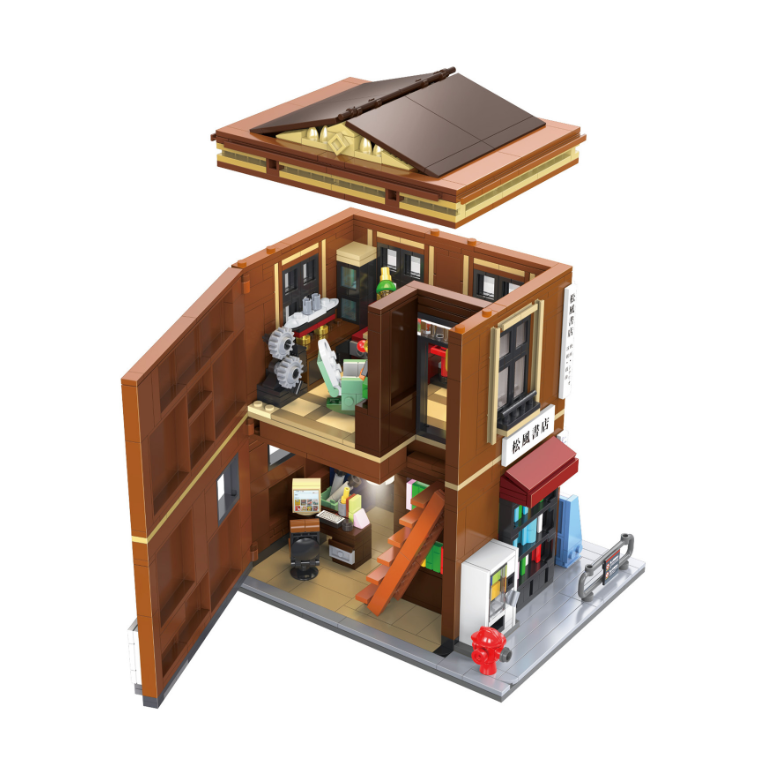Japanese Bookshop Building - 1292 pcs C66020W