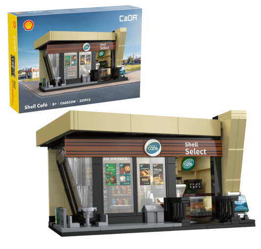 Shell Select Coffee Shop Café - 351 pcs C66033W