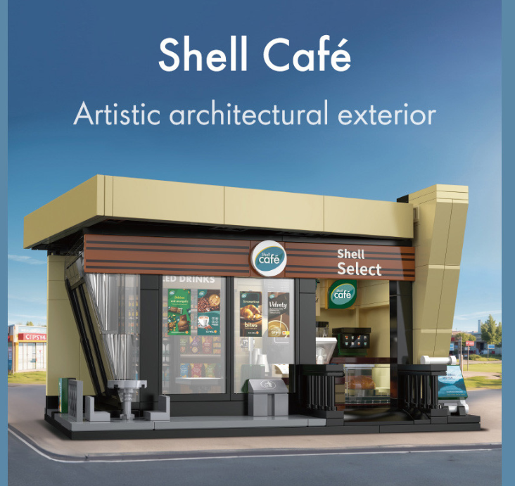 Shell Select Coffee Shop Café - 351 pcs C66033W