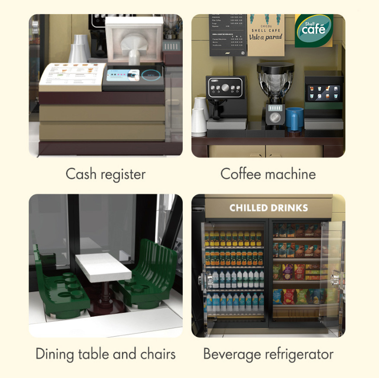 Shell Select Coffee Shop Café - 351 pcs C66033W