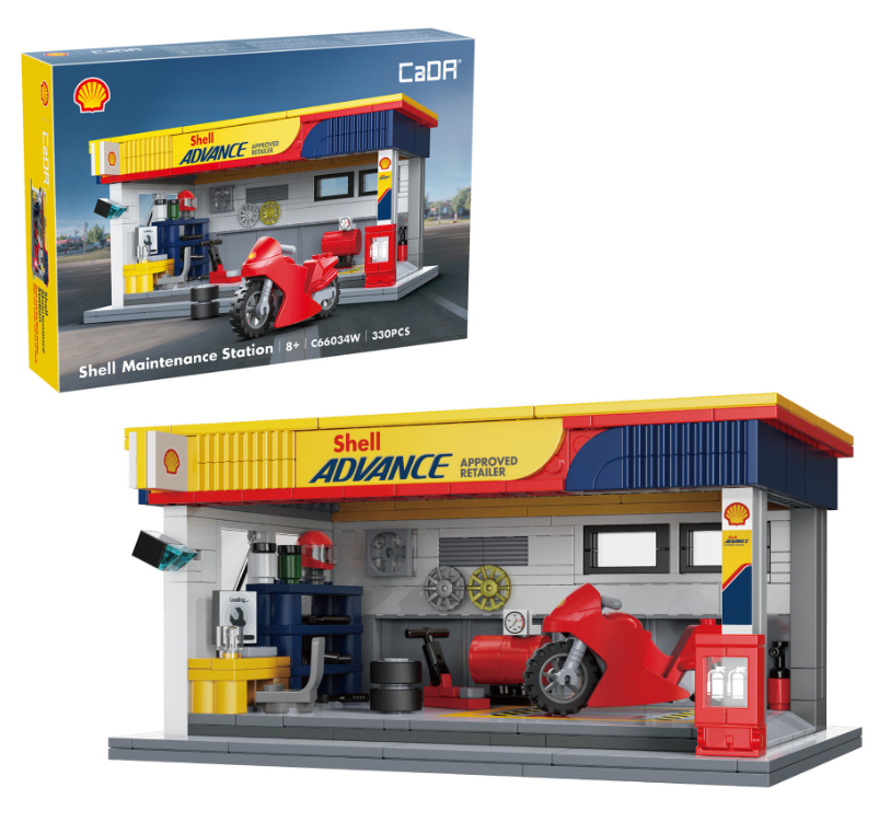 Shell Maintenance Service Station - 330 pcs C66034W