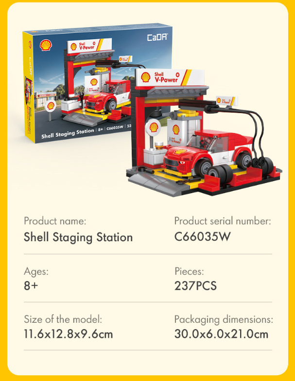 Shell Pit Stop Staging Station - 237 pcs C66035W