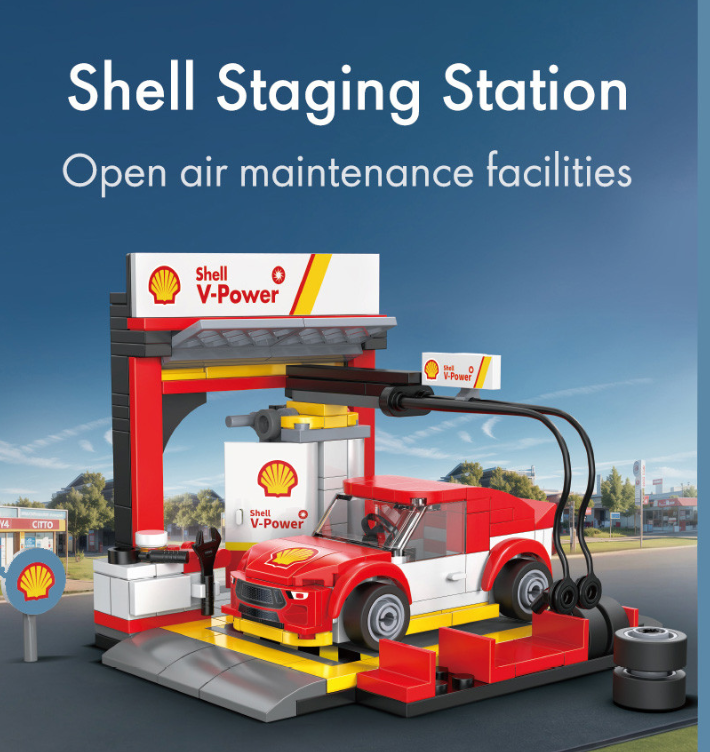 Shell Pit Stop Staging Station - 237 pcs C66035W