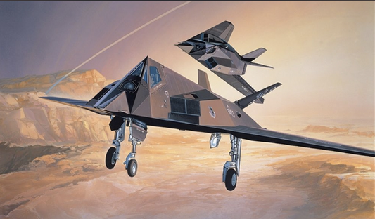 Academy 1:72 US Air Force F-117A Nighthawk Stealth Attack Aircraft