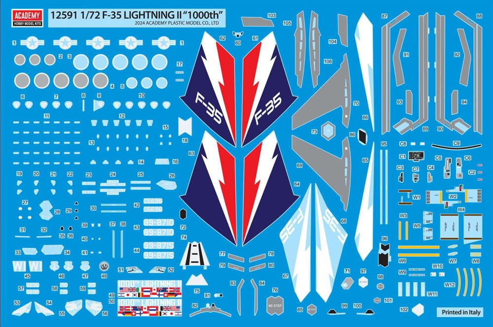 Academy 1:72 US Air Force F-35A "1000th Lightning II" Fighter Aircraft