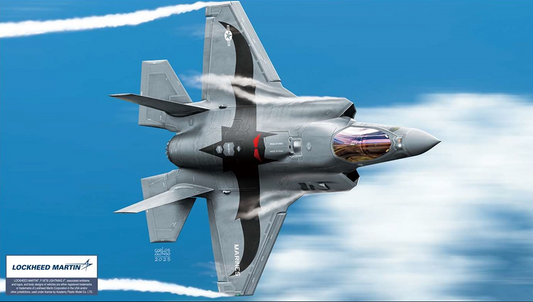 Academy 1:72 US Marines F-35B Lightning II VMFA-242 "Bats" Fighter Aircraft