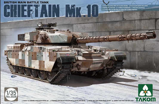 Academy (Takom) 1:35 Chieftain Mk 10