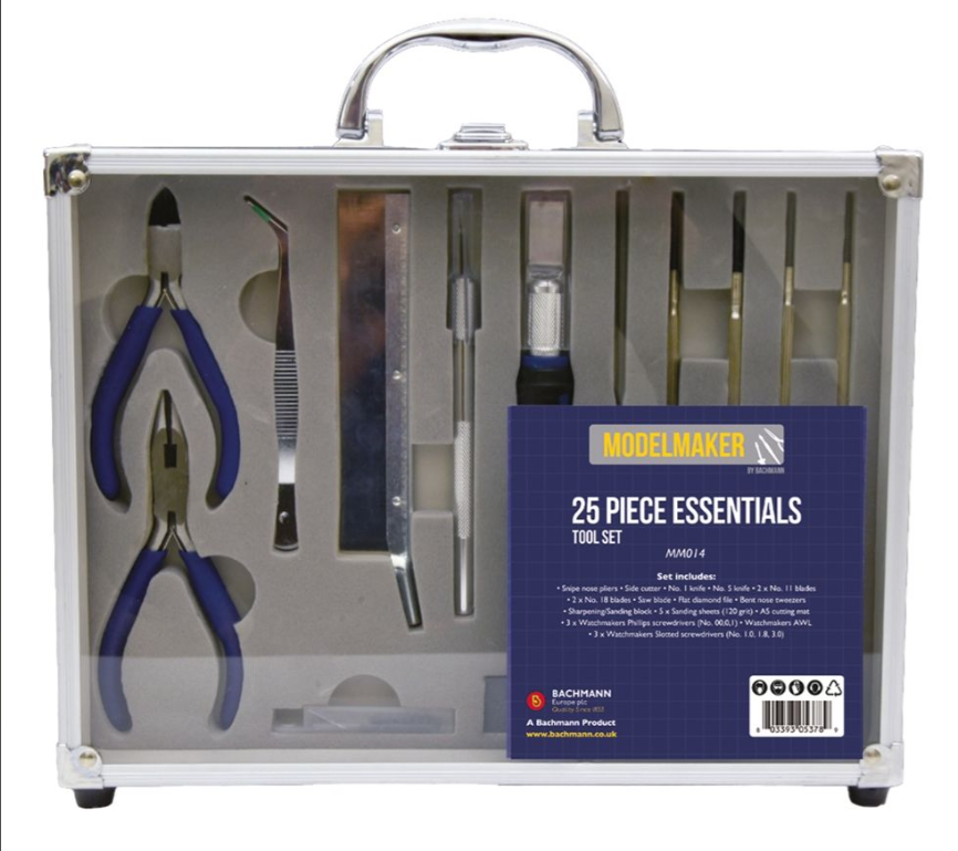 25 Piece Essential Model Maker Tool Set