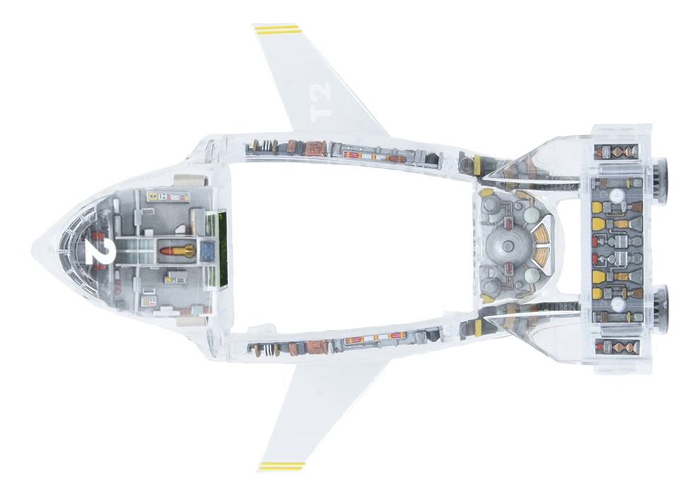 AiP Thunderbirds - Transparent Thunderbird 2