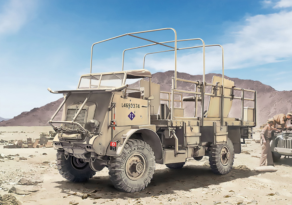 ITALERI 1/35 Bedford QL Medium Truck
