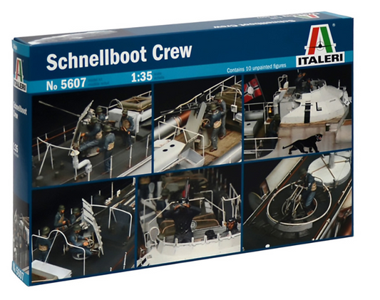 ITALERI 1/35 SCHNELLBOAT CREW