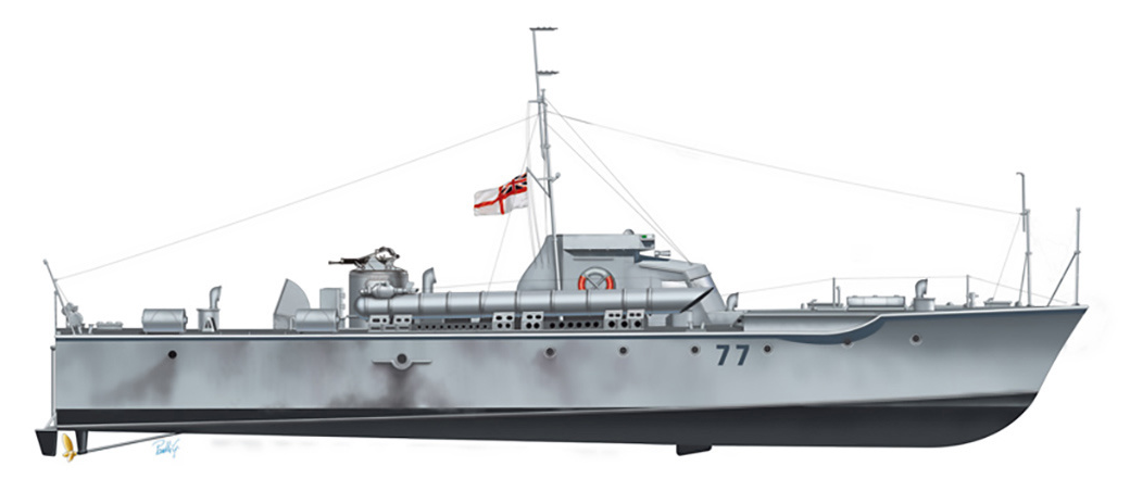 ITALERI 1/35 VOSPER 72''6' MTB 77 PRM EDITION