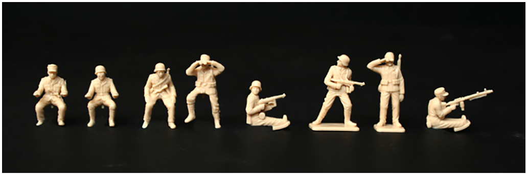 ITALERI 1/72 German Motorcycles (WWII)