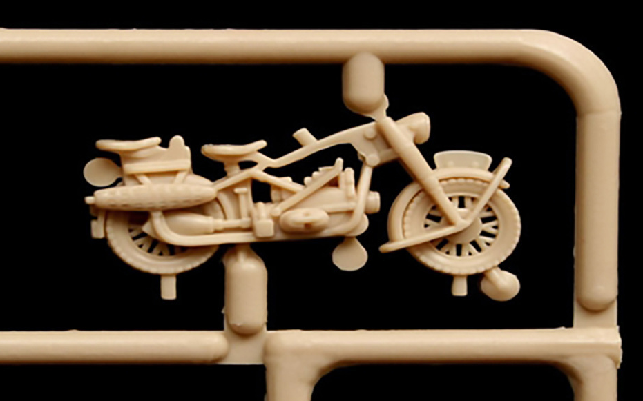 ITALERI 1/72 German Motorcycles (WWII)