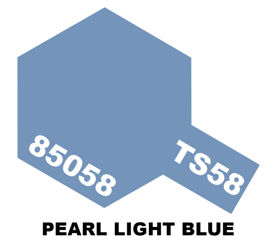 Tamiya Spray Paint 85058 TS-58 Pearl Light Blue