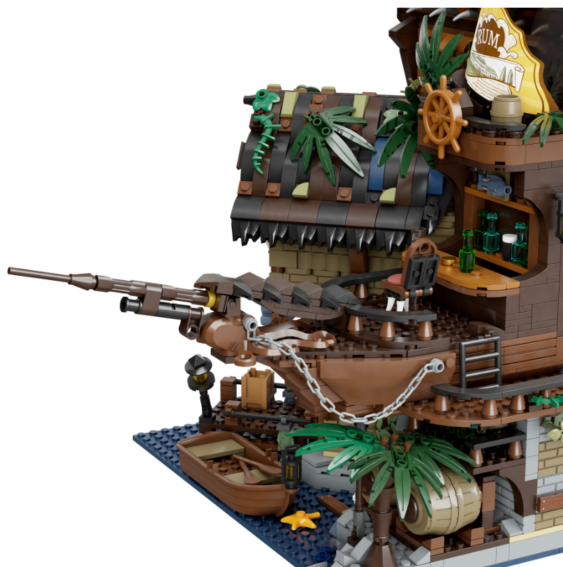 Pantasy - The Pirates Pub Ship Building