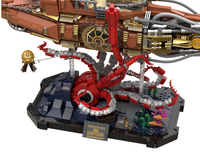 Pantasy - The Nautilus Steampunk Submarine