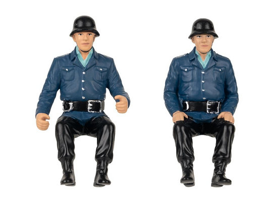 Pola 331520 Seated Fire Fighters (2) Figure Set