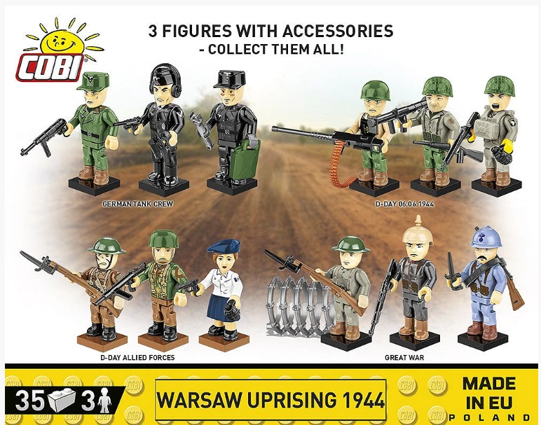 Cobi D-Day 6 Jun 1944  brick models