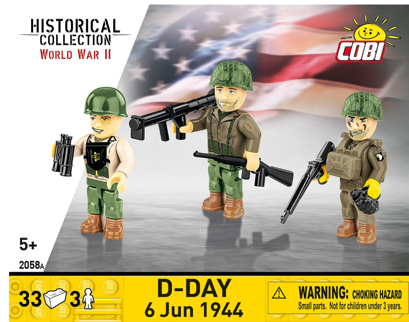 Cobi D-Day 6 Jun 1944  brick models