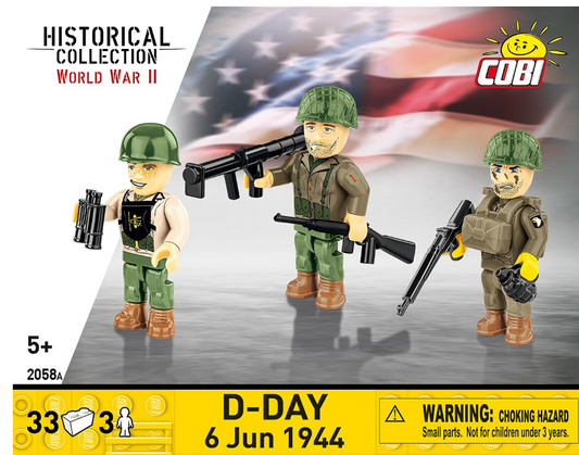 Cobi D-Day 6 Jun 1944  brick models