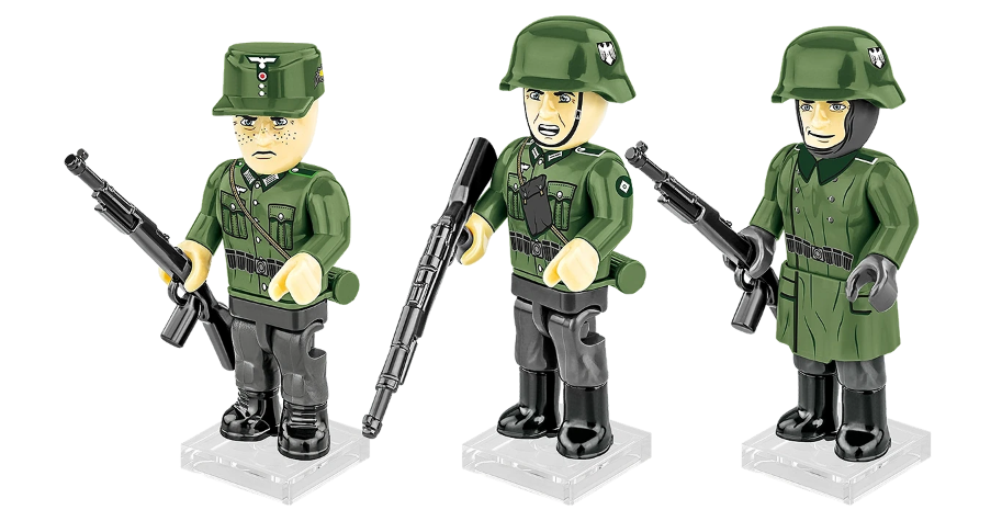 Cobi German Infantry brick models