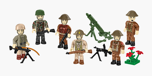 Cobi Battle of Monte Cassino brick models
