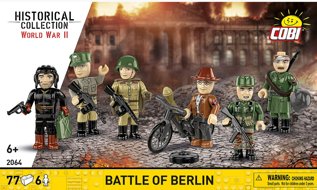 Cobi Battle of Berlin brick models