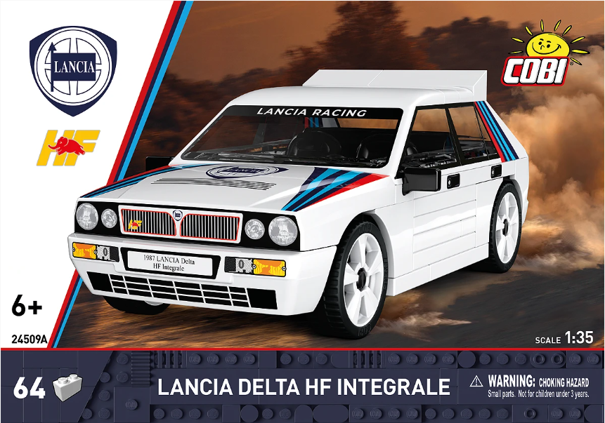 Cobi Lancia Delta HF Integrale 1:35 brick model