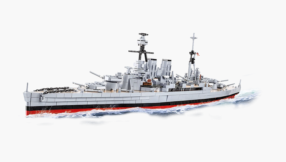 Cobi HMS Hood 1:300 brick model