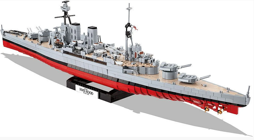 Cobi HMS Hood 1:300 brick model