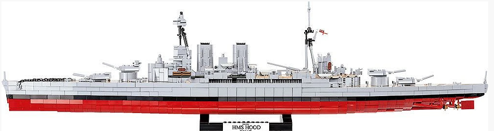 Cobi HMS Hood 1:300 brick model