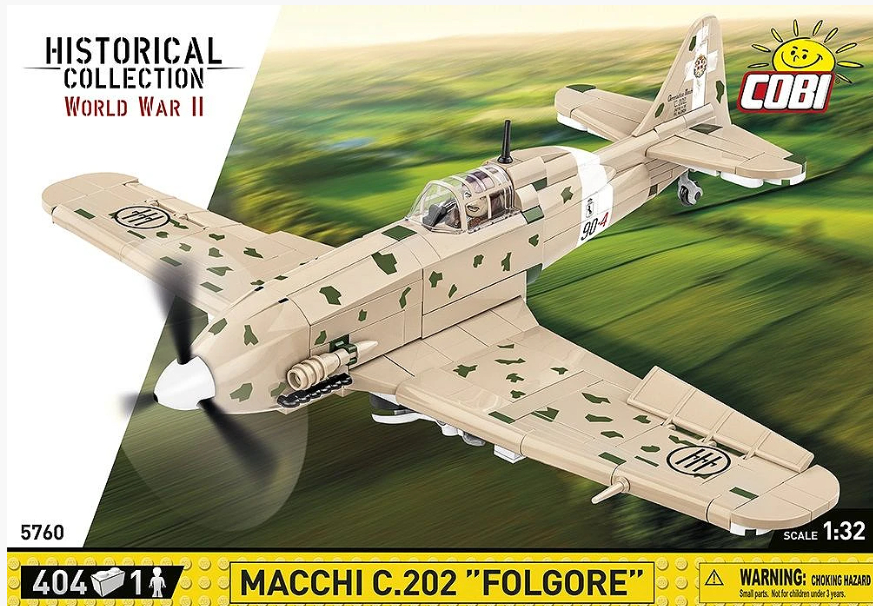 Cobi Macchi C.202 "Folgore" 1:32 brick model