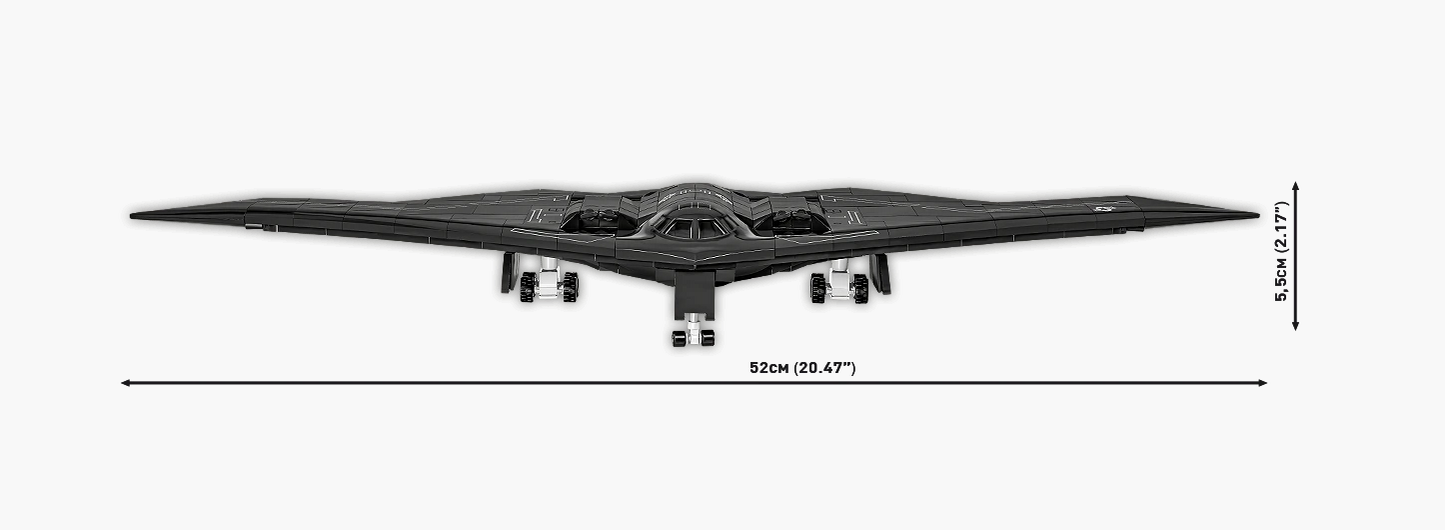 Cobi Northrop B-2 Spirit 1:100 brick model
