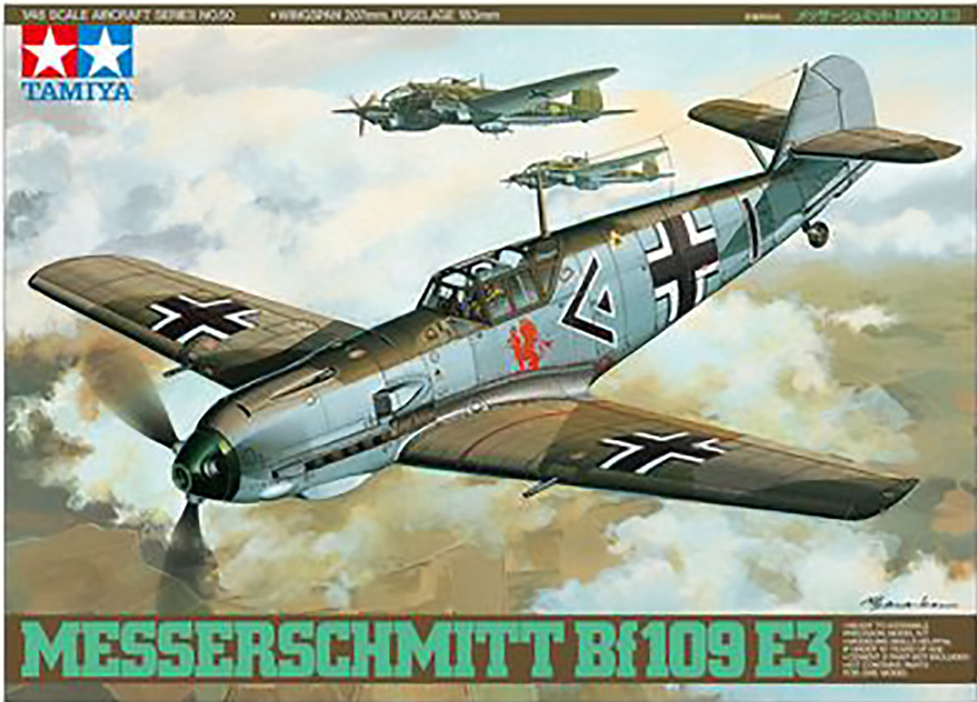 TAMIYA - MESSERSCHMITT BF 109E E-3