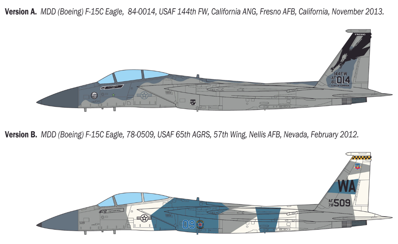 ITALERI 1/48 McDonnell Douglas F-15C Eagle