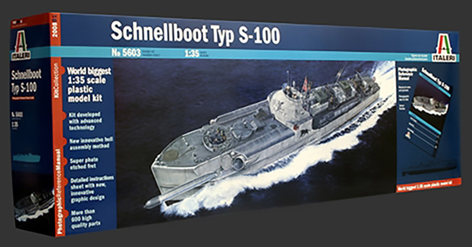 ITALERI 1/35 SCHNELLBOOT TYP S-100 PRM EDITION