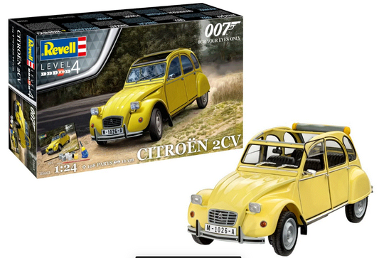 Revell 05663 1/24 James Bond Citroen 2CV Gift Set Kit