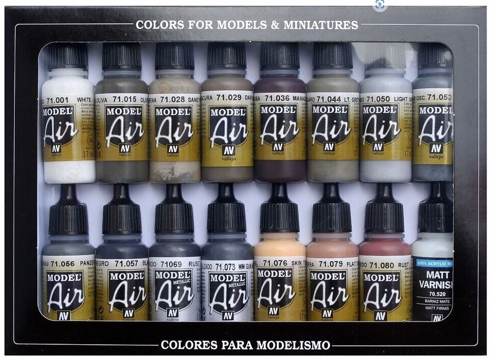 Vallejo 71194 Model Air Set – Weathering Set