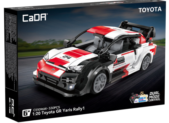 1:20 Toyota GR Yaris Rally 1 Car