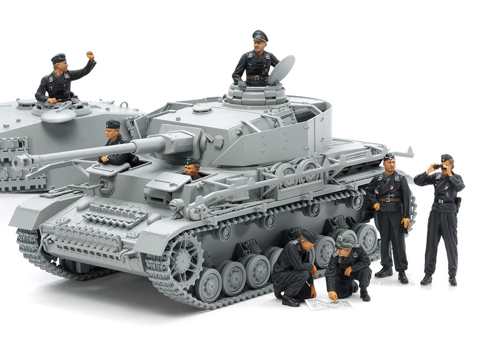 Tamiya - 1/35 German Tank Crew Set