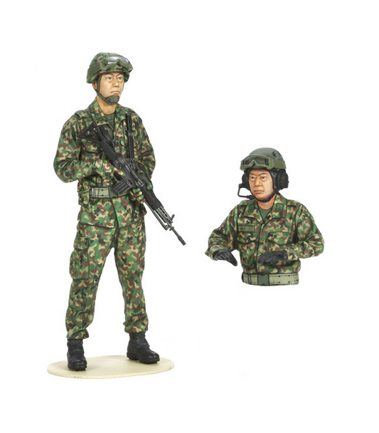 Tamiya 1/16 JGSDF Tank Crew Set