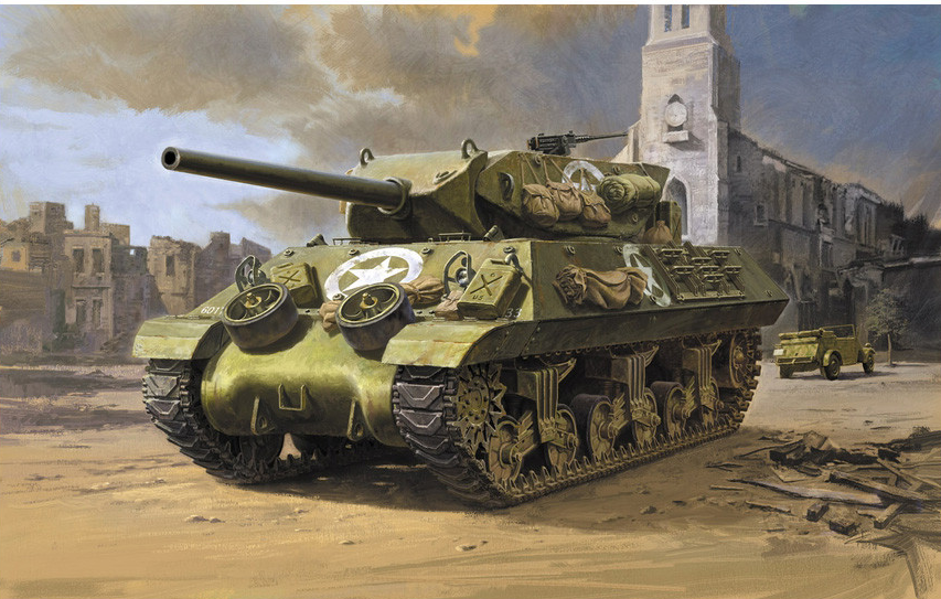 TAMIYA 1/48 U.S. M10 Tank Destroyer (Mid Production)