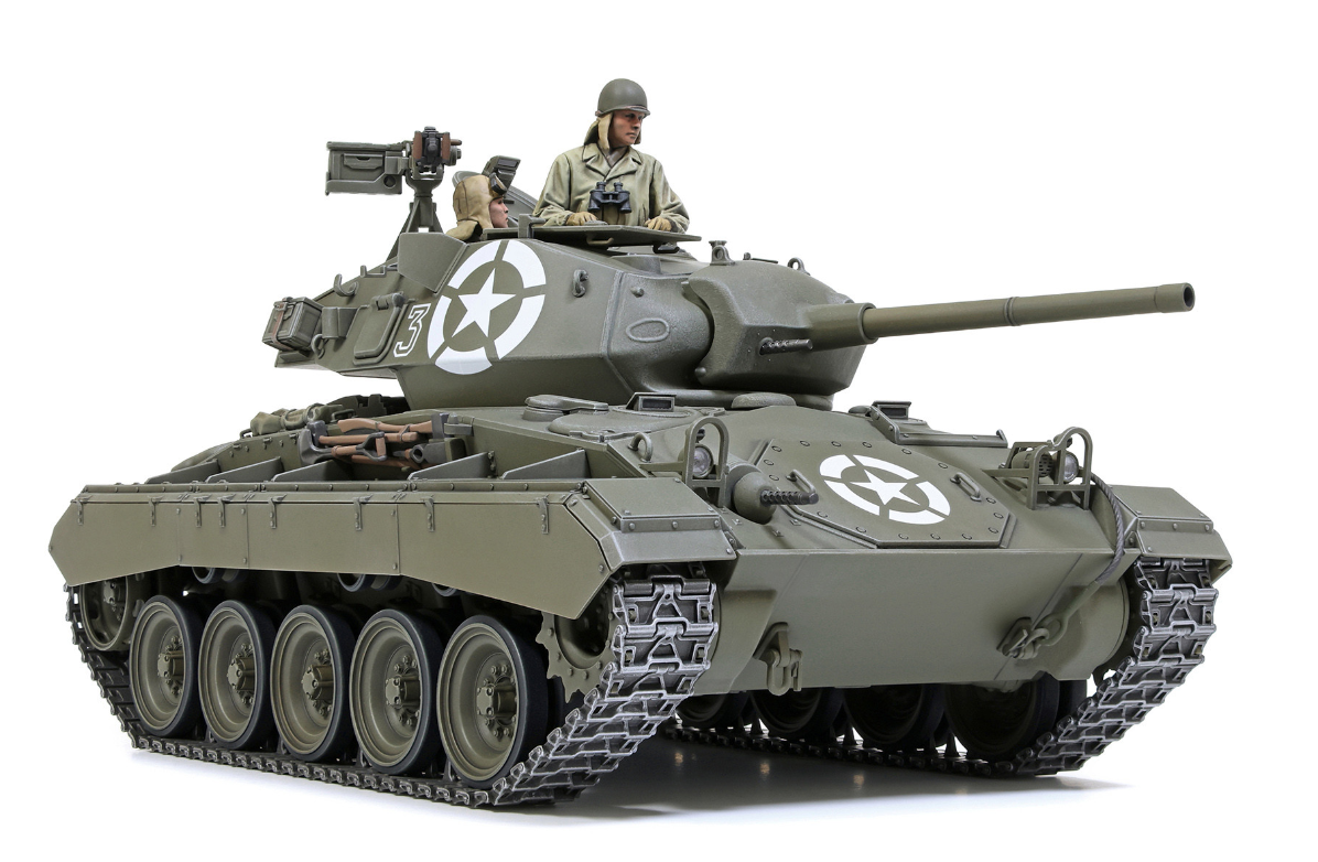 TAMIYA - 1/35 U.S. Light Tank M24 Chaffee European Theatre
