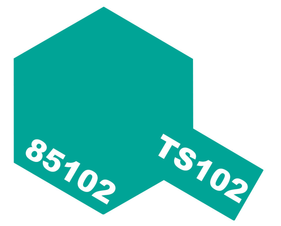 Tamiya Spray Paint 85102 TS-102 Cobalt Green