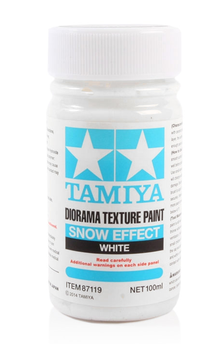 Tamiya 87119 Texture Paint - Snow White