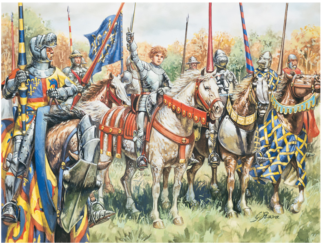 Tamiya - 1/72 FRENCH WARRIORS (100 YEARS WAR)