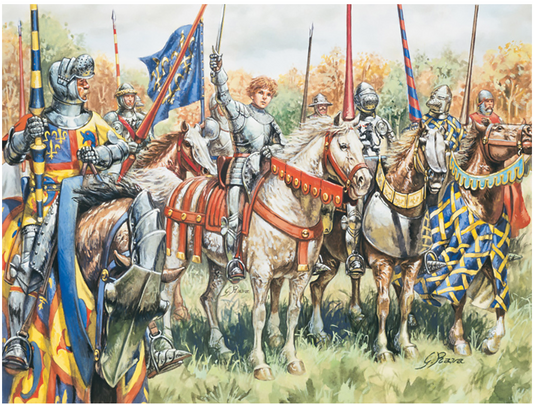 Tamiya - 1/72 FRENCH WARRIORS (100 YEARS WAR)