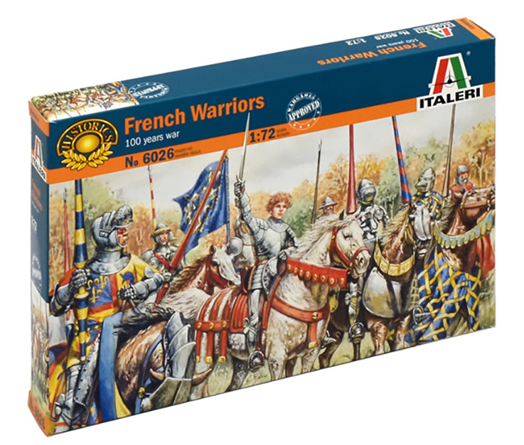 Tamiya - 1/72 FRENCH WARRIORS (100 YEARS WAR)