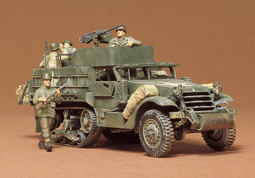 TAMIYA 1/35 1/35 U.S. Armoured Personnel Carrier M3A2 Half-Track